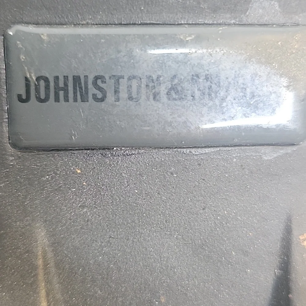 Johnston & Murphy Black Leather‎ Oxford Shoes Size 10.5